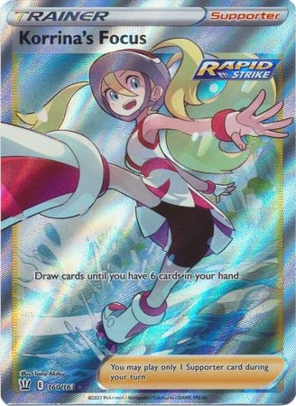 Korrina's Focus - 160/163 - Full Art Ultra Rare