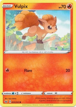 Vulpix - 022/202 - Common