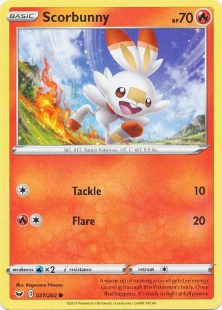 Scorbunny - 031/202 - Common