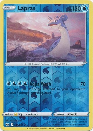 Lapras - 048/202 - Rare Reverse Holo