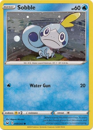 Sobble - 054/202 - Cosmos Holo - Collectors Chest Promo