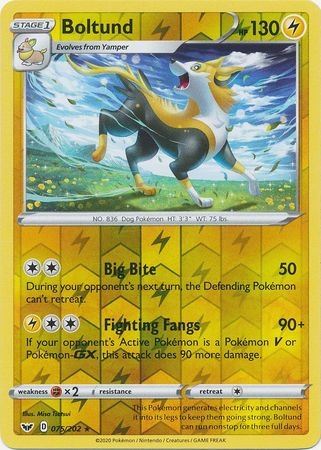 Boltund - 075/202 - Holo Rare Reverse Holo