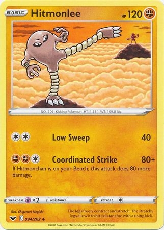 Hitmonlee - 094/202 - Uncommon