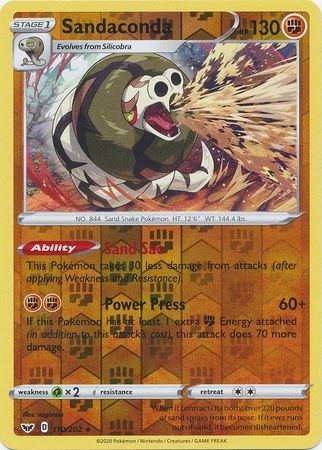 Sandaconda - 110/202 - Holo Rare Reverse Holo