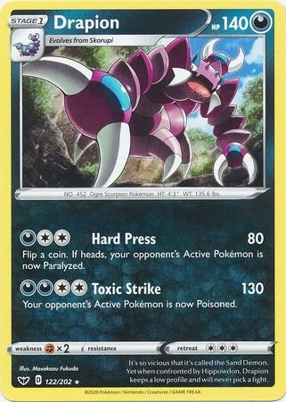 Drapion - 122/202 - Rare