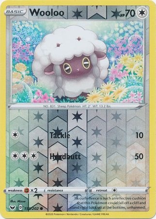 Wooloo - 153/202 - Common Reverse Holo