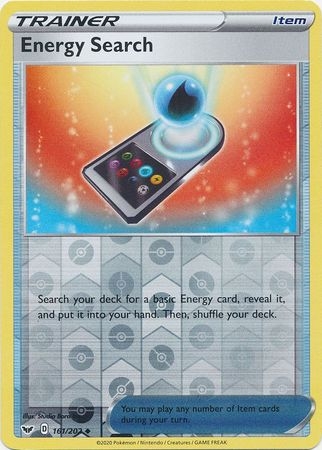 Energy Search - 161/202 - Uncommon Reverse Holo