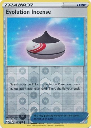 Evolution Incense - 163/202 - Uncommon Reverse Holo