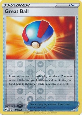 Great Ball - 164/202 - Uncommon Reverse Holo