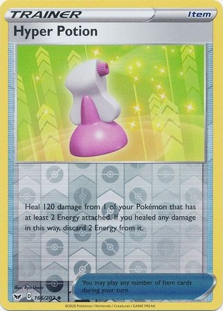 Hyper Potion - 166/202 - Uncommon Reverse Holo