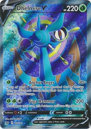 Dhelmise V - 187/202 - Full Art Ultra Rare