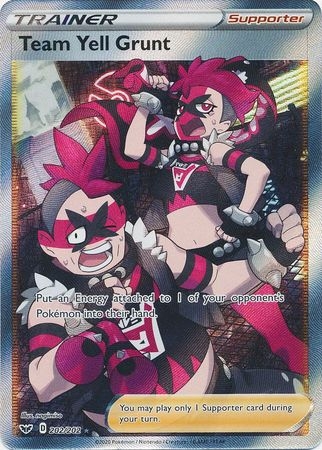 Team Yell Grunt - 202/202 - Full Art Ultra Rare