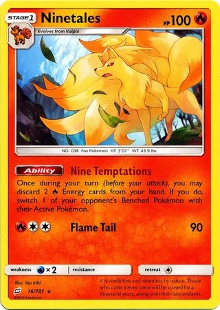 Ninetales - 16/181 - Rare