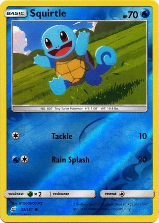 Squirtle - 23/181 - Common Reverse Holo