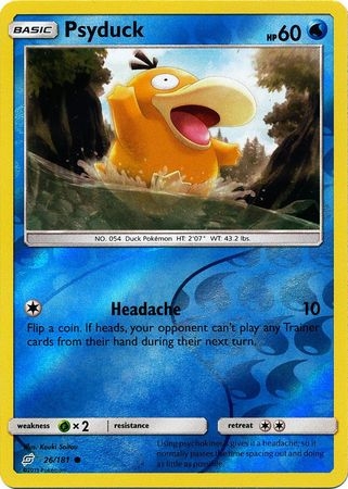 Psyduck - 26/181 - Common Reverse Holo