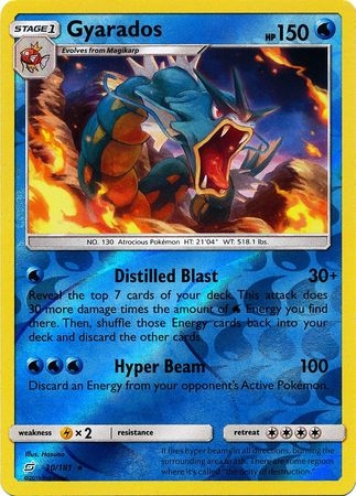 Gyarados - 30/181 - Holo Rare Reverse Holo