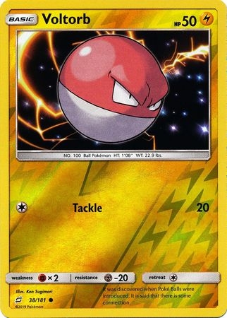 Voltorb - 38/181 - Common Reverse Holo