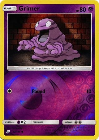 Grimer - 62/181 - Common Reverse Holo