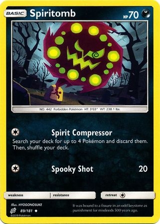 Spiritomb - 89/181 - Uncommon