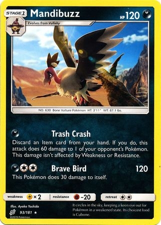 Mandibuzz - 93/181 - Rare