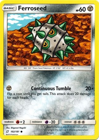 Ferroseed - 102/181 - Common