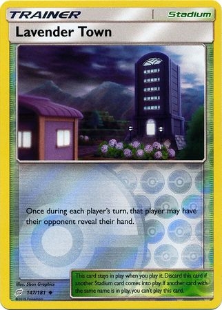 Lavender Town - 147/181 - Uncommon Reverse Holo