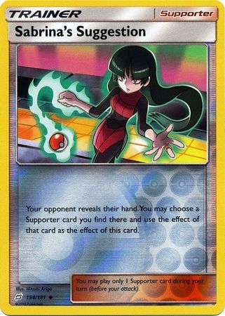 Sabrina's Suggestion - 154/181 - Uncommon Reverse Holo