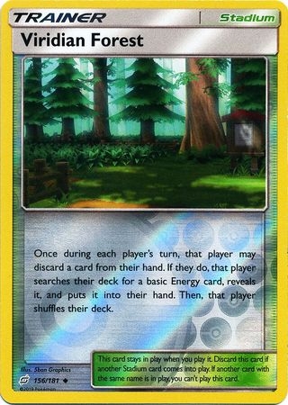 Viridian Forest - 156/181 - Uncommon Reverse Holo