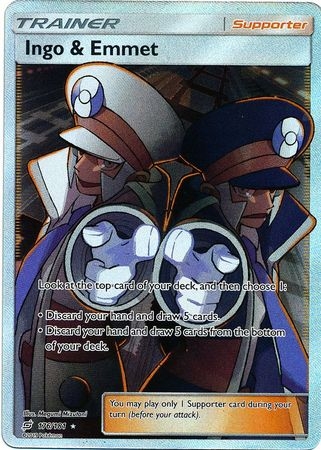 Ingo & Emmet - 176/181 - Full Art Ultra Rare