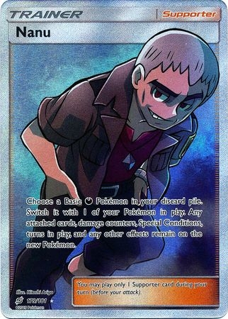 Nanu - 179/181 - Full Art Ultra Rare