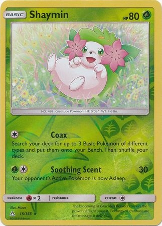 Shaymin - 15/156 - Holo Rare Reverse Holo