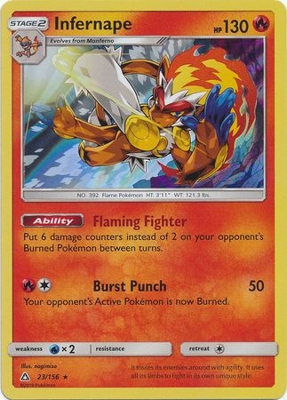 Infernape - 23/156 - Holo Rare