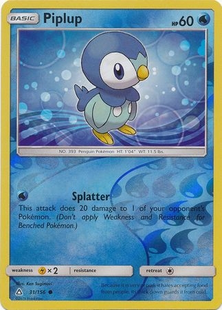 Piplup - 31/156 - Common Reverse Holo