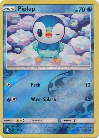 Piplup - 32/156 - Common Reverse Holo
