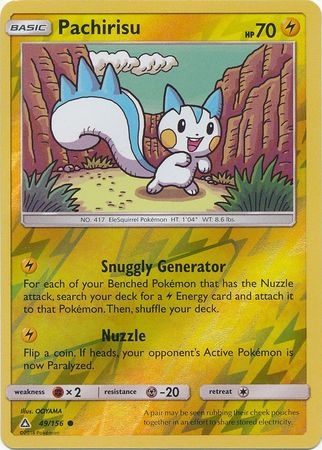 Pachirisu - 49/156 - Common Reverse Holo
