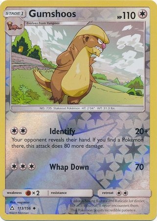 Gumshoos - 113/156 - Uncommon Reverse Holo