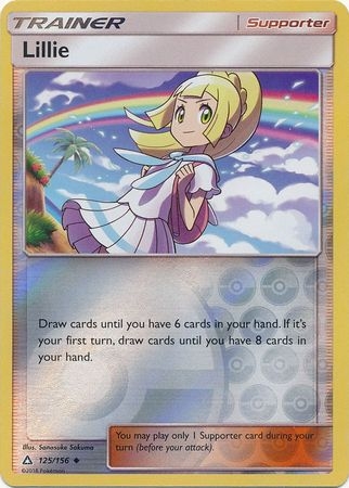 Lillie - 125/156 - Uncommon Reverse Holo