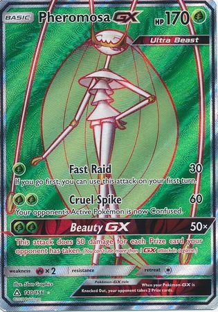 Pheromosa GX - 140/156 - Full Art Ultra Rare