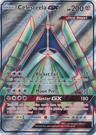 Celesteela GX - 144/156 - Full Art Ultra Rare