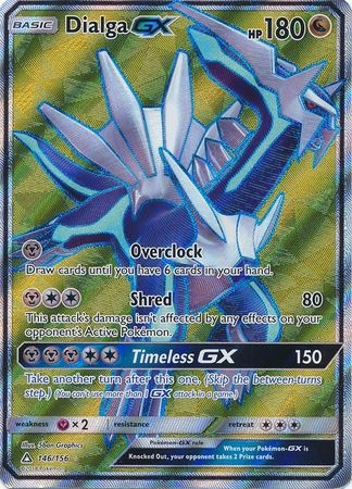 Dialga GX - 146/156 - Full Art Ultra Rare