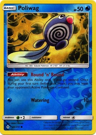 Poliwag - 36/214 - Common Reverse Holo