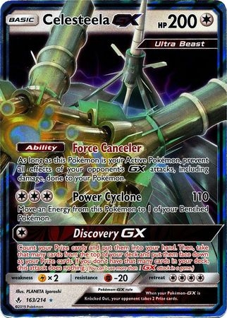 Celesteela GX - 163/214 - Ultra Rare