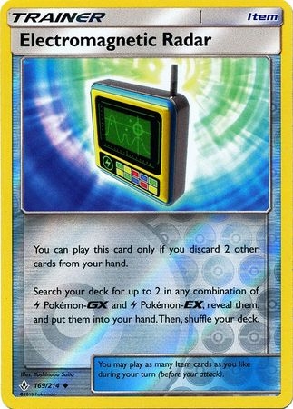 Electromagnetic Radar - 169/214 - Uncommon Reverse Holo