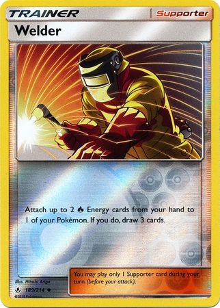 Welder - 189/214 - Uncommon Reverse Holo