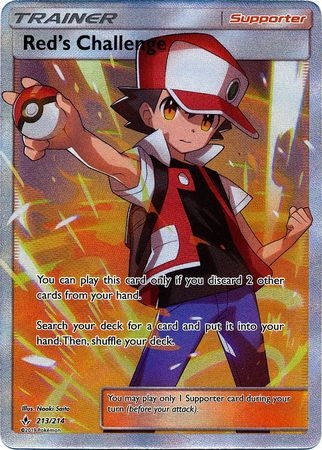 Red's Challenge - 213/214 - Full Art Ultra Rare