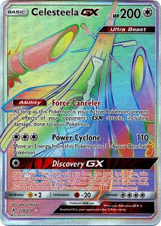 Celesteela GX - 228/214 - Hyper Rare