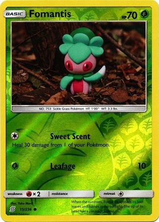 Fomantis - 15/236 - Common Reverse Holo