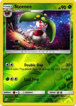 Steenee - 18/236 - Uncommon Reverse Holo