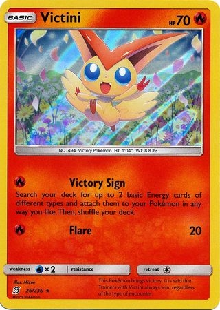 Victini - 26/236 - Holo Rare