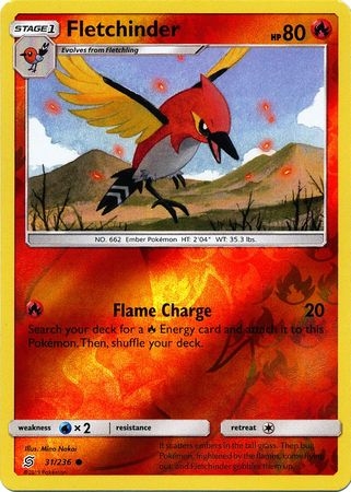 Fletchinder - 31/236 - Common Reverse Holo